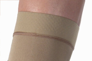 BSN Medical Knee High Ribbed Compression Socks - RIBBED, MEN, KNEE-HI, CLOSE TOE, KHAKI, L - 115102