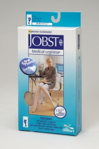 BSN Medical Opaque Thigh High Compression Stockings - STOCKING, THIGH BLACK, MED - 115145