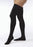 BSN Medical Opaque Thigh High Compression Stockings - STOCKING, THIGH BLACK, MED - 115145