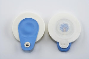 Welch Allyn Bluemax Foam Stress Electrodes - Blue Max Foam Stress / Holter Electrode, Offset - 097002