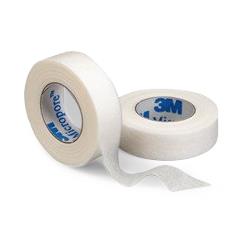 3M Healthcare 3M Micropore Paper Tape Plus - Micropore Paper Surgical Tape, 1" x 3.5 yd. - 1532SS-1
