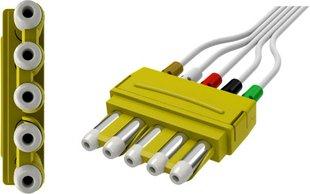 3M Healthcare 3M Lead Philips Intelivu Cables - ECG Conversion Cable, 5 Lead, Medtronic / Physio Control Defibrillator to GE Multi-Link Yoke - CBLGE5MT