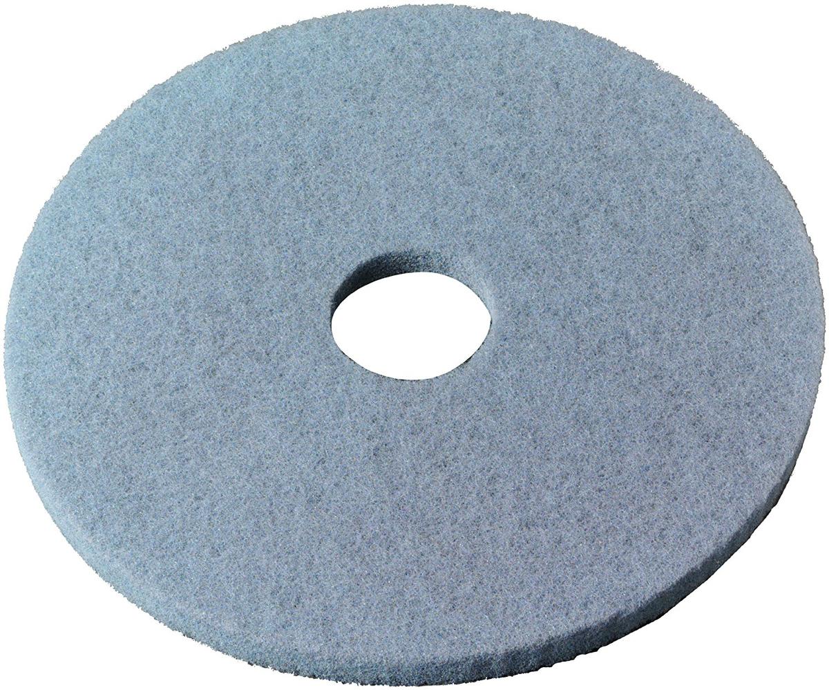 3M Healthcare 3100 Series Aqua Burnish Pads - 3100 Series Floor Polishing Machine Aqua Burnish Pad, 1/4" Center, 27" - 3100-H