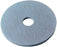 3M Healthcare 3100 Series Aqua Burnish Pads - 3100 Series Floor Polishing Machine Aqua Burnish Pad, 1/4" Center, 27" - 3100-H