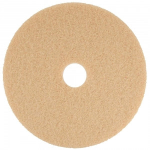 3M Healthcare 3500 Series Natural Blend Tan Pads - 3500 Series Floor Polish Machine Burnishing Pad, Tan, 15" - M3515