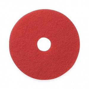 3M Healthcare 5100 Series Red Buffer Pads - 5100 Series Red Spray Buffer Pad, Floor Machine, 20" - M5120