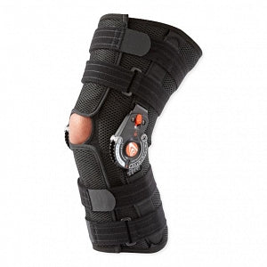 Breg Recover Knee Braces - Recover Knee Neoprene Brace with Open Back, Long, Size 2XL - 00366