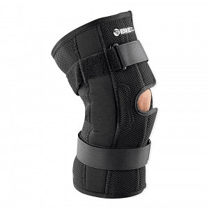 Breg Economy Hinged Knee Brace - Wraparound Neoprene Economy Hinged Knee Brace with Open Back, Pull-On, Size XS - 06721