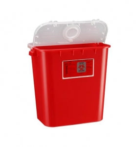 Bemis Large Volume Sharps Container - Sharps Container, 8 gal., Red - 108 030