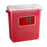 Bemis Manfacturing Phlebotomy and Multiuse Containers - Needle Container, Red, 3 gal. - 303 030