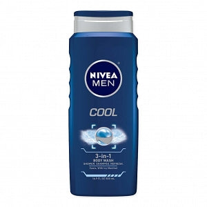 Beiersdorf Nivea Men Cool 3-In-1 Body Wash - WASH, BODY, NIVEA, COOL 3-IN-1 - 81063