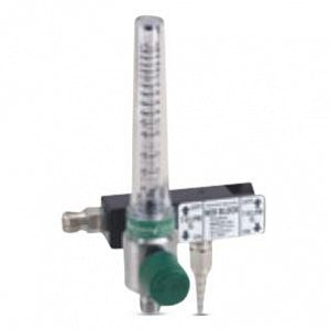 Precision Medical Nebulizer Block with Compact Flowmeter - NEB Block with Compact Flowmeter, 7-8 L per Minute - 1MFA6085