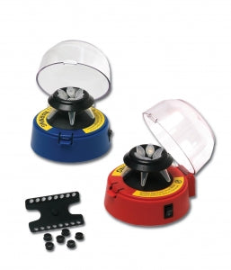 Benchmark Scientific Mini Centrifuge - RED MINI-CENTRIFUGE WITH 2 ROTORS, 230V - BSC1006-R-E