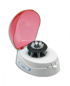 Benchmark Scientific Mini Centrifuge - MINI CENTRIFUGE, RED, W / 2 ROTORS, EURO - C1008-R-E