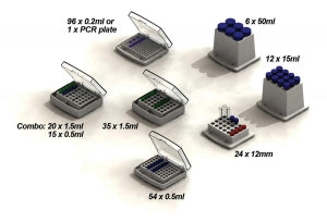 Benchmark Scientific Centrifuge Tube Heating Block - BLOCK, 48 X 250UL VIAL INSERT (6 X 30MM) - H5000-025