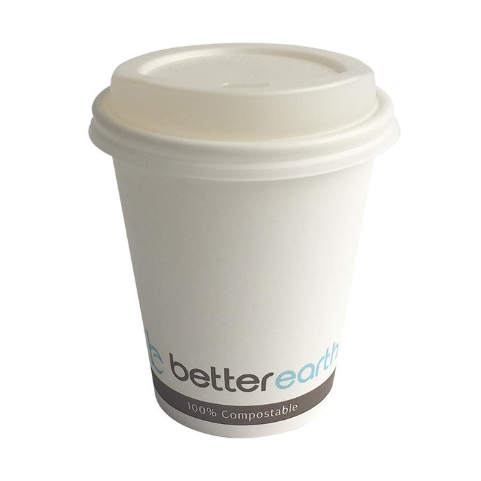 Single Wall Compostable Hot Cups by Better Earth