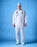 Busse Hospital Coveralls - Fluid-Resistant Coveralls, Open Sleeve, White - 213