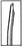 Busse Hospital Open-Tip Curettes - Uterine Curette, Curved, Open-Tip, 7 mm - 279