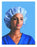 Busse Hospital Spunbounded Bouffant Kool-Caps - Nurses Bouffant Cap, Blue, 21", Size L - 328