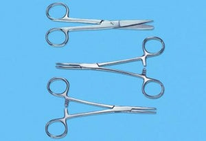 Busse Hospital Disposables Kelly Hemostat Forceps - Kelly Hemostat Forceps, Straight, Floor Grade, 5.5" - 775