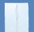 Busse Postnortem Bags with Straight Zipper - Post-Mortem Bag with Zipper, White and PVC Free - 914