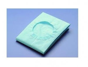 Busse Hospital Minor Procedure Drapes - Surgeon Drape with Fenestration, Sterile, 3" Round - BW697A