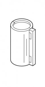 Baxter Additive Cap for VIAFLEX Plastic Containers - Additive Caps for Viaflex Container - 2B8066