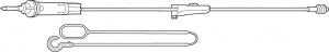 Baxter Secondary Medication Sets - Secondary Medication Set, Clearlink, 10 mL, 37" - 2C7461