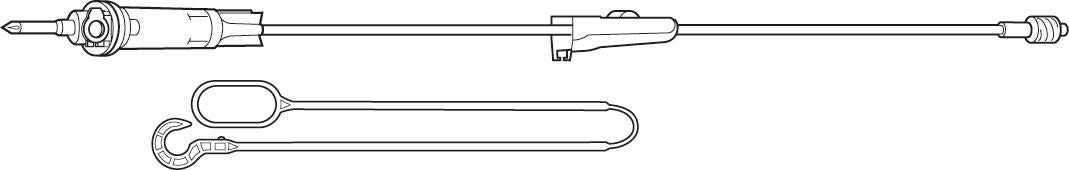 SECONDARY MED SET,  LUERLOCK