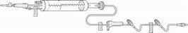 Baxter Healthcare Non-DEHP BURETROL Solution - Clearlink 104" Buretrol Solution Set with 150 mL Burette, Drip Chamber Filter Valve, 3 Luer-Activated Valves and Male Luer Lock Adapter - 2C8864