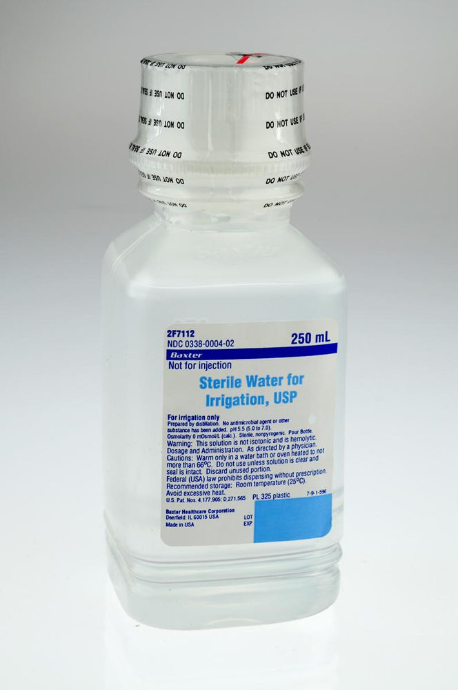 Sterile Water f / Irrigation (Pour Bottle) by Baxter Healthcare