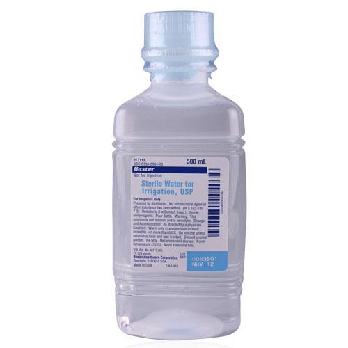 Sterile Water f / Irrigation (Pour Bottle) by Baxter Healthcare