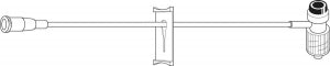 Ba INTERLINK T-CON EXT SET / MICRO-BORE - microbore Extension Set with Interlink Injection Site and Rotating T-Connector - 2N3328