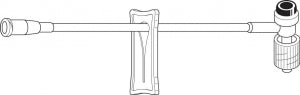 Baxter Healthcare Interlink Systems - Interlink Extension Set, Retractable T-Connector - 2N3340