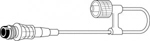 Baxter Healthcare Interlink Systems - INTERLINK IV CONN / MALE LUER LOCK ADA - 2N3373