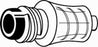 Baxter Healthcare INTERLINK Injection Site - Injection Site Adapter, Male Luer Lock, Interlink - 2N3379