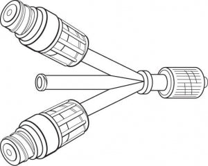 Baxter Healthcare 3-Port IV Adapters - IV Adapter, 3-Port, Clearlink - 2N8334