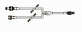 Baxter Healthcare Catheter Extension Sets - Catheter Extension Set, Standard Bore, One-Link, Y-Type - 7N8377