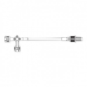 Baxter Healthcare Large Bore Stopcock Solution Sets - Large Bore Stopcock Extension Set, 35" - STP5604