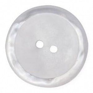 Button #1342 #2-Hole #White #Basic #Polyester #10pc –