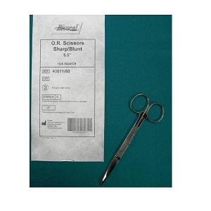 Bioseal O. R. Sharp Blunt Scissors - OR Scissor, Sharp / Blunt, 5-1/2" - KI011-50