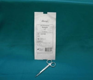 Bioseal Iris Scissors - Sterile Iris Scissors, Straight, 4.5" - KI031/50