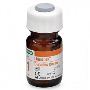 Bio-Rad Liquichek Diabetes Management Test Controls - Liquichek Diabetes HB1C Control, Six 1-mL Tubes, Level 1 - 171