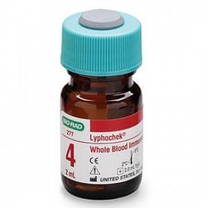 Bio-Rad Lyphochek Immunosuppressant Whole Blood Controls - Lyphochek Immunosuppressant Whole Blood Control, Level 4, Six 2-mL Bottles - 277