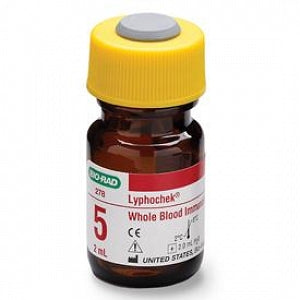 Bio-Rad Lyphochek Immunosuppressant Whole Blood Controls - Lyphochek Immunosuppressant Whole Blood Control, Level 5, Six 2-mL Bottles - 278