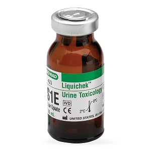 Bio-Rad Laboratories Urine Toxicology Controls - Liquichek Urine Toxicology Controls, Level S1E, 300 ng / mL Opiate Cutoff, 10 10-mL Bottles - 423