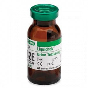 Bio-Rad Laboratories Urine Toxicology Controls - Liquichek Urine Toxicology Controls, Level S2E, 300 ng / mL Opiate Cutoff, 10 10-mL Bottles - 424