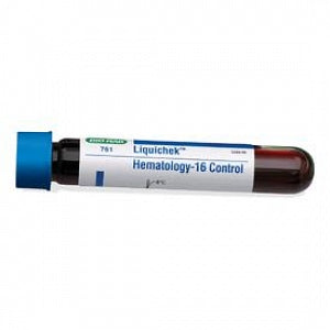 Bio-Rad Liquichek Low-Level Hematology Controls - Liquichek Low-Level Hematology-16 Control, Six 3-mL Bottles - 761