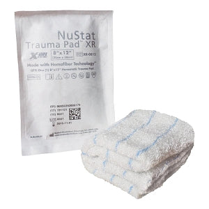 Beeken Biomedical NuStat Trauma Pad XR - NuStat Trauma Pad, 8" x 12" - XR0812