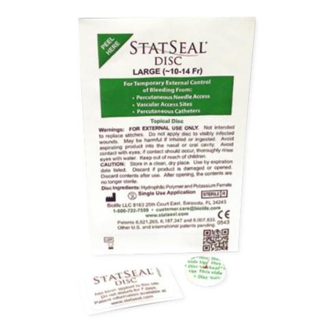 StatSeal Compressed-Powder Disc